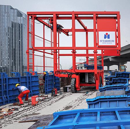 勁海JHQZ-MB01防撞墻模板施工車(chē) 高架與地鐵工程的移動(dòng)式高效作業(yè)平臺(tái)